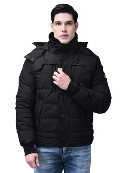 WOODLAND - Men Black Puffer Jacket