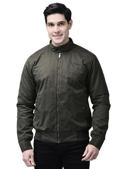 WOODLAND - Men Olive Bomber Jacket