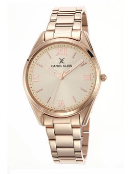 Daniel Klein - Analog Rose Gold Dial Women's Watch-DK.1.12482-3