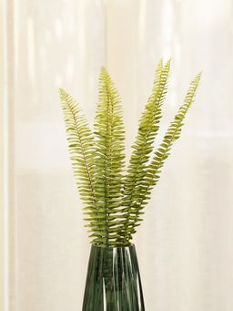 Pure Home + Living - Green Artificial Fern Leaf Spray - Single