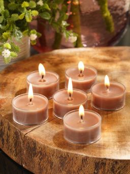 Pure Home + Living - Brown Moments of Eternity T-Light Candles