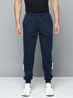 Alcis - Men Navy Blue Colourblocked Track Pants