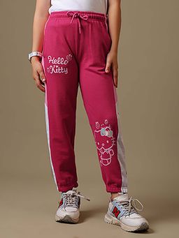 Kidsville - Official Hello Kitty Girls Joggers-Pink