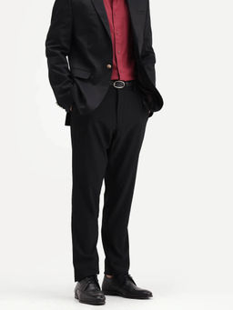 Rare Rabbit - Black 8-Way Stretch Trousers