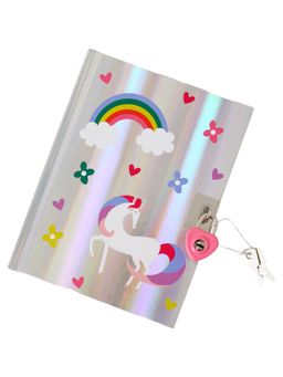 Accessorize London - Rainbow Lockable Journal