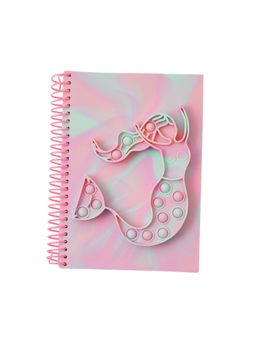Accessorize London - Pink Mermaid Push Popper Notebook