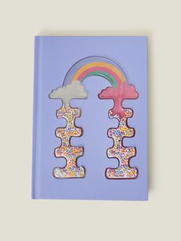 Accessorize London - Girls Rainbow Shakey Notebook