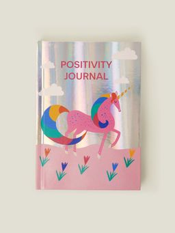 Accessorize London - Girls Unicorn Positivity Journal