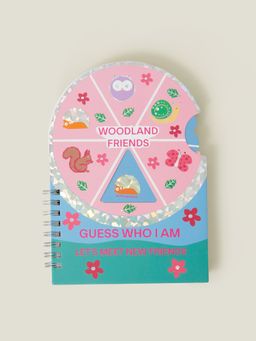 Accessorize London - Girls Woodland Stickers and Notebook