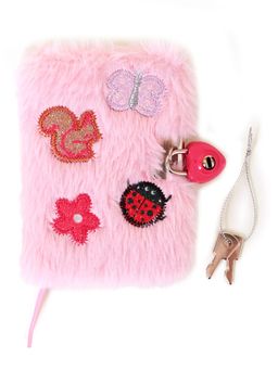 Accessorize London - Girl Badge Lockable Journal