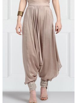 Twenty Nine - Thai Mirrorwork Taupe Dhoti