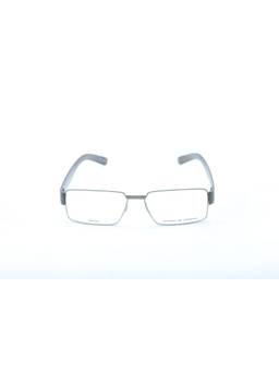 Porsche Design - Black Rectangular Metal Blue Block Frame (P8204 56A) (56)