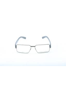 Porsche Design - Black Rectangular Metal Blue Block Frame (P8204 56C) (56)