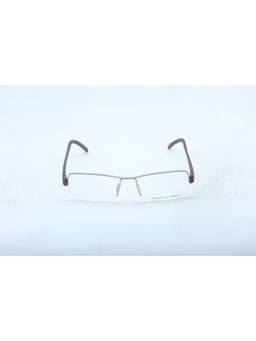 Porsche Design - Silver Rectangular Metal Blue Block Frame (P8210C) (52)