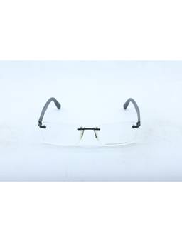 Porsche Design - Black Rectangular Metal Blue Block Frame (P8232 59A) (59)