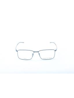 Porsche Design - Silver Rectangular Metal Blue Block Frame (P8364 55E) (55)