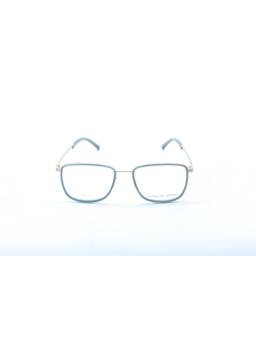 Porsche Design - Silver Rectangular Metal Blue Block Frame (P8365 53B) (53)