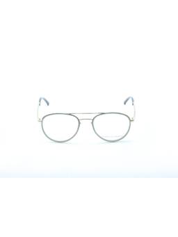 Porsche Design - Silver Round Metal Blue Block Frame (P8366 53B) (53)