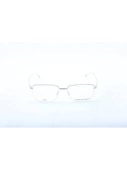 Porsche Design - Silver Rectangular Metal Blue Block Frame (P8382 53B) (53)
