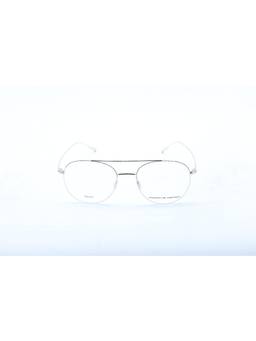 Porsche Design - Silver Round Metal Blue Block Frame (P8395-B 52) (52)