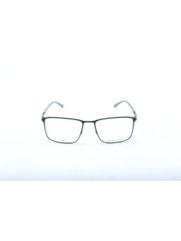 Porsche Design - Black Rectangular Metal Blue Block Frame (P8397 57A) (57)