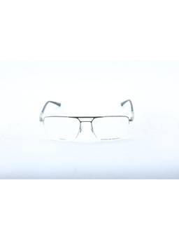 Porsche Design - Silver Rectangular Metal Blue Block Frame (P8398 56C) (56)