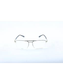 Porsche Design - Silver Rectangular Metal Blue Block Frame (P8398 56D) (56)