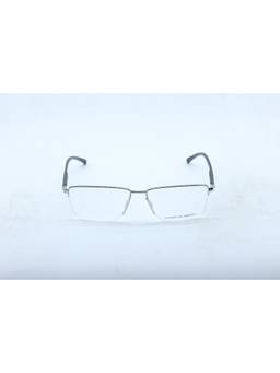 Porsche Design - Silver Rectangular Metal Blue Block Frame (P8399 57B) (57)