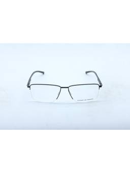 Porsche Design - Silver Rectangular Metal Blue Block Frame (P8399 57C) (57)