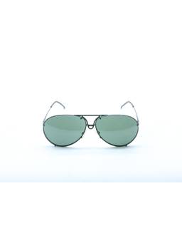 Porsche Design - Silver Round Metal Blue Block Frame (P8433 63D) (63)
