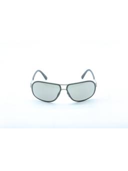 Porsche Design - Grey Rectangular Metal Uv Protected Sunglasses (P8533B) (52)