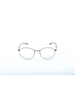 Porsche Design - Silver Round Metal Blue Block Frame (P8731 53C) (53)
