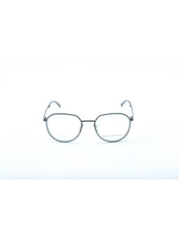 Porsche Design - Silver Round Metal Blue Block Frame (P8740 53A) (53)