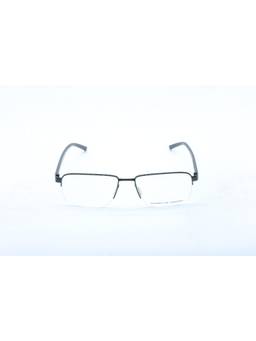 Porsche Design - Black Rectangular Metal Blue Block Frame (P8747 56A) (56)