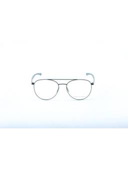 Porsche Design - Silver Round Metal Blue Block Frame (P8754 54A) (54)