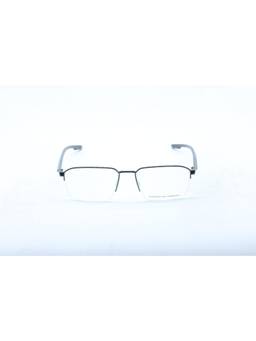 Porsche Design - Black Rectangular Metal Blue Block Frame (P8763 57D) (57)