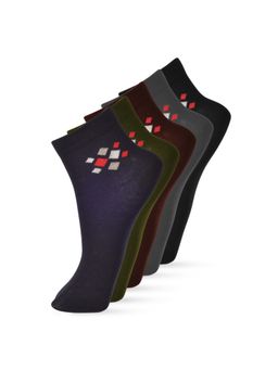 VIP - Formal Office Socks for Mens Assorted (Pack of 5)