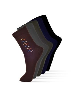 VIP - Everyday Casual Socks For Mens Assorted (Pack of 5)