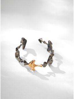 Outhouse - Shroomhead Bangle In Dual Tone Finish