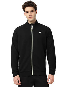 ASICS - Contrast Detail Raglan Jacket Black