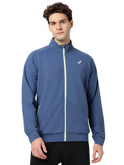 ASICS - Contrast Detail Raglan Jacket Blue