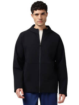 ASICS - Mock Neck Zipper Hoodie Black