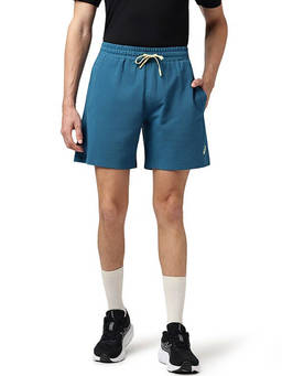 ASICS - Contrast Trim Zip Pocket 7In Short Blue