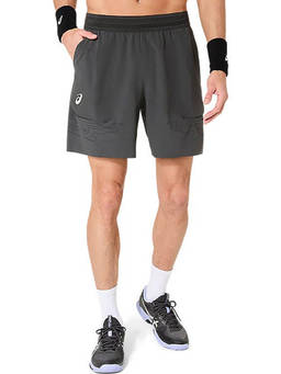 ASICS - Match Laser Cut 7In Short Grey