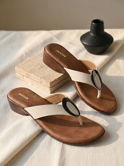 ROCIA - By Regal Grey Women Basic Flat Sandals