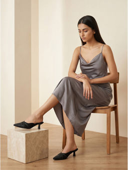 ROCIA - By Regal Black Women Mules