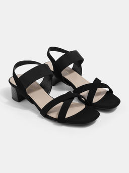 Lemon & Pepper - Black Block Heels