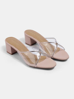 Lemon & Pepper - Pink Block Heels