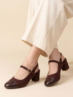JODYHUB - Women Brown Sandal Heels