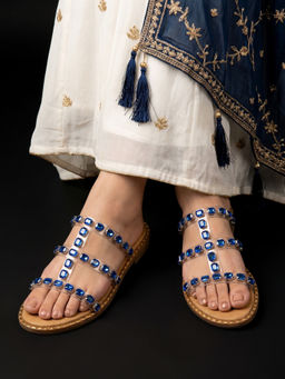 JODYHUB - Women Blue Flats